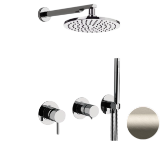 Душевая система Remer X Style X96S02OXV, сталь